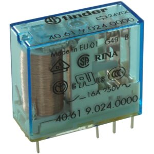 Проміжне реле Finder 40.61 1CO 16А 24В DC
