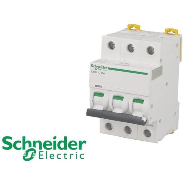 Автоматичний вимикач Schneider Acti9 iC60N 3P C40