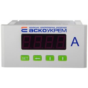 Амперметр щитовий аналоговий 96×96 мм 0–500 А (через ТС 500/5)