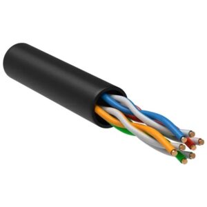 Кабель вита пара Cat5e SF/UTP 4х2х0,51 мідь ПВХ (бухта 305 м)