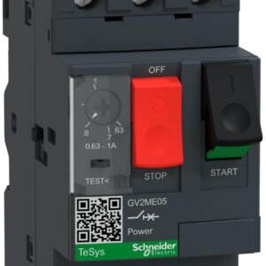 Автомат захисту двигуна Schneider Electric TeSys GV2ME 4–6,3 А