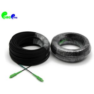 Кабель оптичний drop FTTH 1 волокно G.657A1 плаский