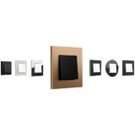 Розетка з заземленням і кришкою IP44 GIRA System 55 Standard 55 чисто-біла глянцева