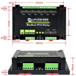 Мультиметр мережевий трифазний на DIN-рейку з RS-485 Modbus