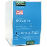 Блок живлення Mean Well NDR-480-24 24В 480Вт DIN