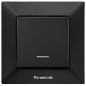 Вимикач одноклавішний Panasonic Arkedia Slim чорна