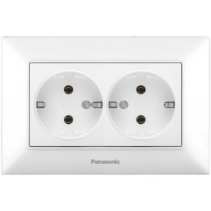 Вимикач двоклавішний Panasonic Arkedia Slim біла