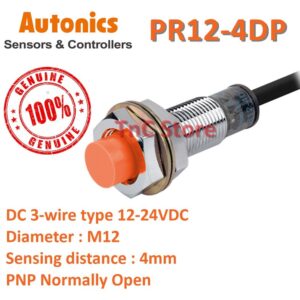 Індуктивний датчик Autonics PR12-4DP M12 4мм PNP НВ