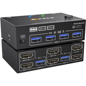 KVM-перемикач 8 портів стійковий 1U