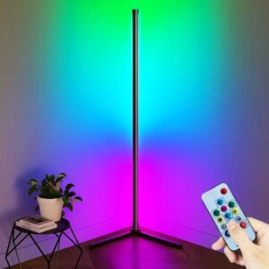 Торшер кутовий LED RGB 140 см