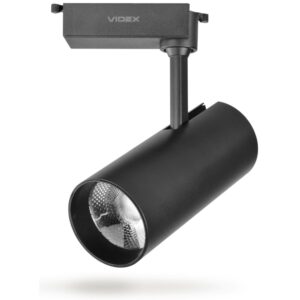 Трековий світильник LED Videx 30W 4100K чорний