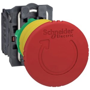 Кнопка аварійна Schneider XB5AS8445 грибок 40мм 1НЗ